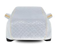 Car Cover Anti-hail For Toyota MR2 Spyder | 3886 x 1699 x 1245 mm | All-weather Outdoor Car Cover, Thickened Material, Waterproof, Breathable Dustproof, With Side Zippers(Silver)