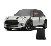 Car Cover Compatible with Mini Cooper 3 Doors 2000-2026, Half Garage Cover