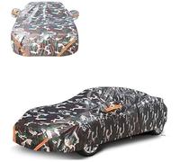 Car cover Compatible With VW Polo 5 6R/6C - Complete all-season car cover made of Oxford fabric, frost-resistant, waterproof, weatherproof, UV-protective, rain, sun, snow and scratch-resistant，Camou