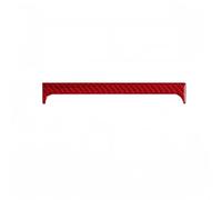 Car Cover Console Panel For Toyota For Tacoma 2012-2015 Carbon Car Central Control Front Cup Holder Panel Trim Cover Decoration Sticker(Red)