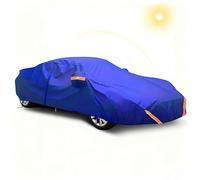 Car Cover Custom Compatible With Mitsubishi Outlander include PHEV 2007-2025，Car Cover For Outside Storage Waterproof Breathable, Full Cover Outdoor All Weather Protection Rain Sun Snow With Zip(Blue)