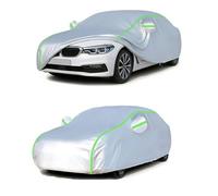 Car Cover Fits for Chrysler Crossfire, All Weather Waterproof Windproof Snowproof UV Protection Outdoor Indoor Car Covers Size Fit (Silver