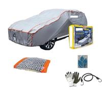 Car Cover Fleece 250G 100% Anti-Grind 6 mm Expanded Foam, Chickchi Diameter 12 mm Waterproof Car Cover Size Compatible with R ENAULT Grand Scenic TCe 160 HP EDC Energy Initiale
