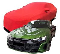 Car Cover for Audi RS e tron GT 598hp 2023 2024 2025, Customized Car Tarp, Velvet Stretch Dustproof Protection Full Car Cover, indoor Protector Covers,Red