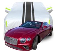Car Cover for Bentley Continental GT Convertible V-8 Azure, Waterproof Dustproof All Weather Car Covers Outdoor Scratch Proof UV Resistant Protection,B