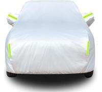 Car Cover for Benz CLA 250 e Shooting Brake (2020-2023),All Weather Waterproof Breathable Durable Scratch-resistant Dustproof Sunproof Outdoor Protection,A/Silver-Green