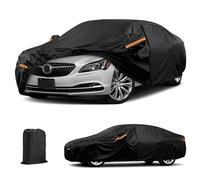 Car Cover for Buick Lacrosse 2005-2019, 6 Layers Waterproof Car Covers with Zipper Door & Windproof Bands All Weather Cover for Snow Rain Dust Hail Leaves Bird droppings Protection