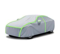 Car Cover For Chevrolet Corvette C8 | 4630x1946x1234mm, Waterproof exterior fully Fitting car tarpaulin with green reflective strips, all-weather windshield snow rain dust sun