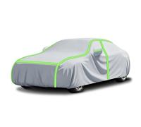 Car Cover For Chevy Stylemaster 1946-1948, Waterproof outdoor full protective covers fits windshield Oxford tarpaulin with green reflective strips for snow rain sun Scratch-resistant