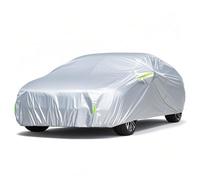 Car Cover for Citro n C1 2005-2021 Outdoor, Waterproof Anti-scratch, Dustproof, UV Rays, Cotton Lined(Argento,Per Corvette C3 1968-1982)