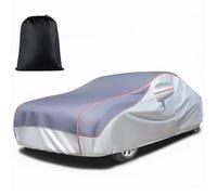 Car Cover For Ford Ranger Wildtrak Car Covers Waterproof Outdoor Indoor Car Cover All Weather Snow Rain Dust Sun UV Hail Protection With Zip And Cotton Lined Breathable Auto Cover (Color : Gray)