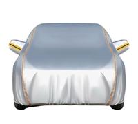 Car Cover for Jaguar E-pace, Outdoor Indoor Car Cover All-weather Rain Snow and Dust Protection Elastic Hem Conforms to The Car with Reflective Strips Durable Car Cover