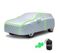 Car Cover For Jaguar XJ (1986-2022), Thickened Hail vehicle Protector Fit Full Exterior Covers for Windshield Snow rain scratches dust with door zipper