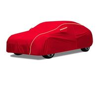 Car Cover For Lexus RCF | Custom Oxford Cloth UV-proof Car Cover Waterproof Breathable Weatherproof Dustproof Outdoor With Door Zipper And Windproof Bands(Red)