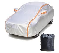 Car Cover for M itsubishi OutLander | Breathable Waterproof Fabric, Resistant to Continuous Rain, Leaves, Light Snow, for Outdoor Parking