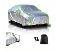 Car Cover for Nissan Micra C+C 2002-2010 (380.6 x 166.8 x 144.1cm),Ventilated Pro Guard-Rain/Snow Block+UV Shield+Dust Defense+Tear Resistant,Air-Flow Design+Storage Pouch