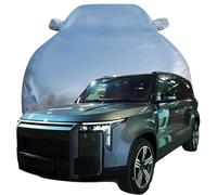 Car Cover for PolarStone01 7 seats SUV, Waterproof Outdoor Car Covers Dustproof Scratch Proof UV Resistant All Weather Protection,Silver