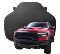Car Cover for RAM TRX 6.2L Supercharged Dodge Ram 2022 2023 2024 2025, Customized Car Tarp, Velvet Stretch Dustproof Protection Full Car Cover, indoor Protector Covers,Black