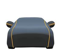 Car cover for Range Rover Westminster Outdoor waterproof dustproof scratch-resistant weatherproof full car cover with reflective strips-Black(Size:for Range Rover Westminster)