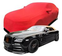 Car Cover for Rolls Royce Dawn Rolls Royce Mansory, All Weather Full Car Covers, Indoor Car Cover, Stretch Cotton Protection Covers, Dustproof Sunscreen,Red
