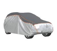 vidaXL Car Cover for SUV Hail Protection Full Waterproof XL Grey and Silver