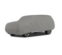 Car Cover For TOYOTA LAND CRUISER AMAZON - Semi Tailored, Full Outdoor Waterproof Coverage, Cotton Lining, Rain Snow Hail UV Protection - Dark Grey