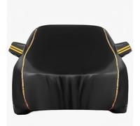 Car Cover for Triumph TR6 1968~1976 | full coverage car cover indoor and outdoor waterproof breathable anti-scratch sun protection custom car cover with side door zipper(Black)