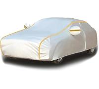 Car Cover for Vauxhall ADAM Hatchback (M13) 2012-2019, Waterproof All Weather Outdoor Full Protection with Cotton Lining UV Snow Rain Dust and Scratch Resistant,Silver B