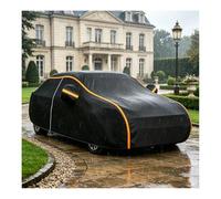 Car Cover for Volkswagen Karmann GHIA | Dustproof+Stormproof + UV Protection + Elastic Hem + Side Door Zipper + Waterproof + Night Reflective + Saves Car Wash Costs