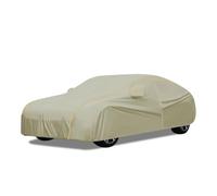 Car Cover Full Sun protection with Side Zipper & Reflective Strips,for Chevy Monte Carlo 1978-1988,Waterproof Breathable Windproof Snowproof Dustproof Scratch Resistant