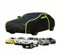 Car Cover Hatchback for VW Polo 2014-2017 All-Season Heavy-Duty Full Vehicle Cover Protects Against Snow, Rain and Strong Winds