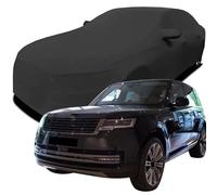 Car Cover Indoor for Land Rover Range Rover 2023 2024 2025, Elastic Velvet Stretch Dust-Proof Protection Full Car Cover, Breathable Soft Fabric Indoor,Black