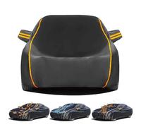 Car Cover Outdoor for Bentley Flying Spur 2021-2025 Full Cover, Customized Car Cover All Weather for Waterproof Windproof Sun Rain Snow Protection with Reflective Strip and Zipper Door