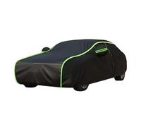 Car Cover Outdoor for Honda Jazz Crosstar (Hybrid 2023 2024 2025), All Weather Protection Dustproof Windproof Rainproof and UV-Proof Outdoor Full Cover,B/Black-Green