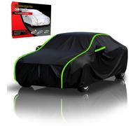 Car Cover Outdoor for Hyundai i10(2012-2025) | Windproof Rain Snow UV Protection Easy Setup Reflective Strips, Windproof Rope, Elastic Hem