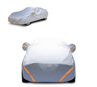 Car Cover Outdoor For Mercedes E-Class E200 NGT,Car Covers Waterproof Summer Winter All Weather Protection Breathable Custom Style Orange Reflective Strip