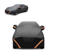 Car Cover Outdoor For Mercedes E-Class E200 NGT,Car Covers Waterproof Summer Winter All Weather Protection Breathable Custom Style Orange Reflective Strip