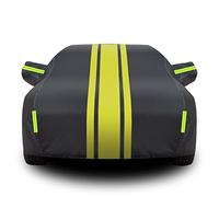 Car Cover Outdoor for VW Polo 2014-2017 Waterproof All-Weather Heavy-Duty Fleece-Lined Hail-Resistant Car Cover