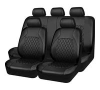 Car Cover Seats Full Set for Dacia Duster 2.Gen 1.Gen HM HS 2010-2015 2016 2017 2018 2019 2020 2021 2022 2023 2024 2025, 9pcs Set Leather Car Seat Cushion Protectors, Airbag Compatible, 5 seats