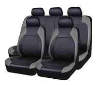 Car Cover Seats Full Set for Dacia Duster 2.Gen 1.Gen HM HS 2010-2015 2016 2017 2018 2019 2020 2021 2022 2023 2024 2025, 9pcs Set Leather Car Seat Cushion Protectors, Airbag Compatible, 5 seats
