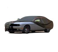 Car Cover Suitable For 2008-2024 Dodge Challenger SXT/GT/Hellcat/Scat Pack/SE/R/T/SRT/SRT8/T/A, Outdoor Car Cover, Wind And Rain Protection, Winter Car Cover, Car Cover With Side Door Zips，Comprehens