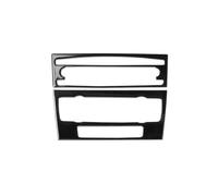 Car Cover Trim For BMW 3 Series E90 E92 E93 2005-2012 Car Interior Accessories Center Control Air Conditioner CD Panel Frame Trim Black Door Panel(Type D)