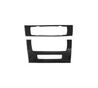 Car Cover Trim For BMW 3 Series E90 E92 E93 2005-2012 Car Interior Accessories Center Control Air Conditioner CD Panel Frame Trim Black Door Panel(Type A)