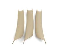 Car Cover Trim For BMW X5 X6 E70 E71 2007-2013 F15 F16 2014-2018 Car Inner Door Panel Handle Pull Trim Cover Decoration Stickers Decorative(Beige LHD)