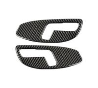 Car Cover Trim For Chevy For Camaro 2017-2022 Carbon Fiber Interior Seat Adjustment Switch Panel Decor Sticker Trim Cover Frame Central Control(Black)