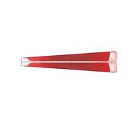 Car Cover Trim For Chevy For Corvette C5 1998-2004 Accessories Carbon Fiber Interior Car Threshold Decorative Strip Trim Frame Cover Stickers Door Panel(Red)