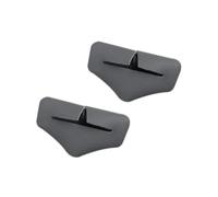 Car Cover Trim Universal Seat Belt Buckle Clip Protector Leather Trim Interior Button Case Anti-Scratch Cover Safety Accessories Center Console(Dark gray)