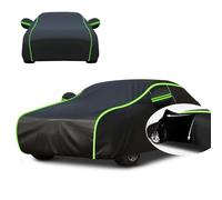 Car Cover Waterproof All Weather Compatible for Aston Martin Rapide, Full Car Covers for Outside Storage, Breathable All Weather,Black