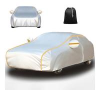 Car Cover Waterproof All Weather for BMW X4,Automotive Outdoor Cover for Winter Weatherproof,Full Car Covers Rain Dust Protection with Zipper Reflective Strips