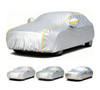 Car Cover Waterproof All Weather for Citroen C5 Aircross 2018-2023,Car Covers for Outside Storage,Outdoor Full Covers Rain Sun resistant All Weather Protection, with Door Zipper dsg61